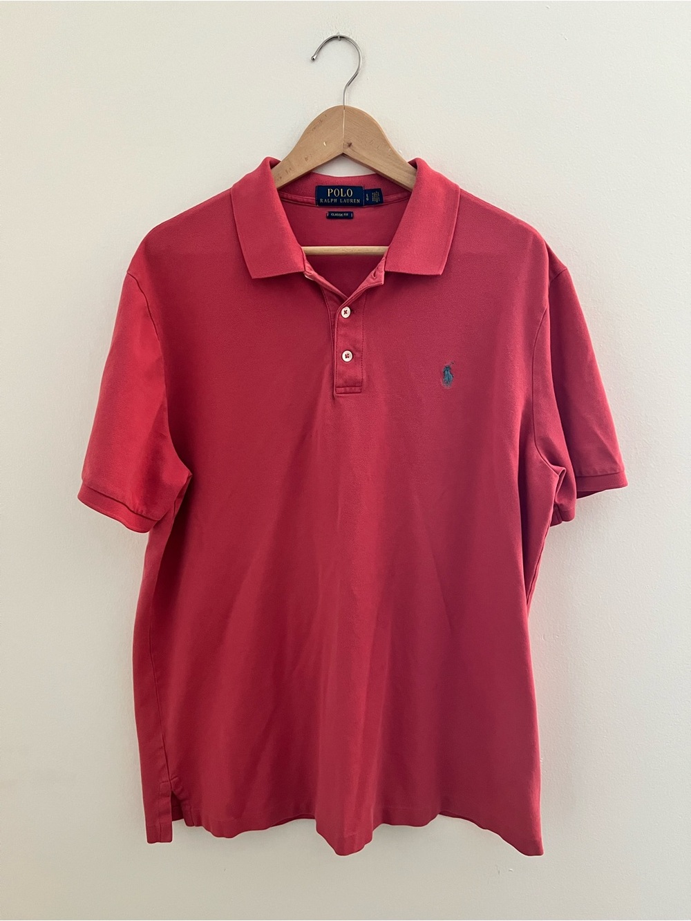 Polo by Ralph Lauren Pink Short Sleeve Polo Shirt